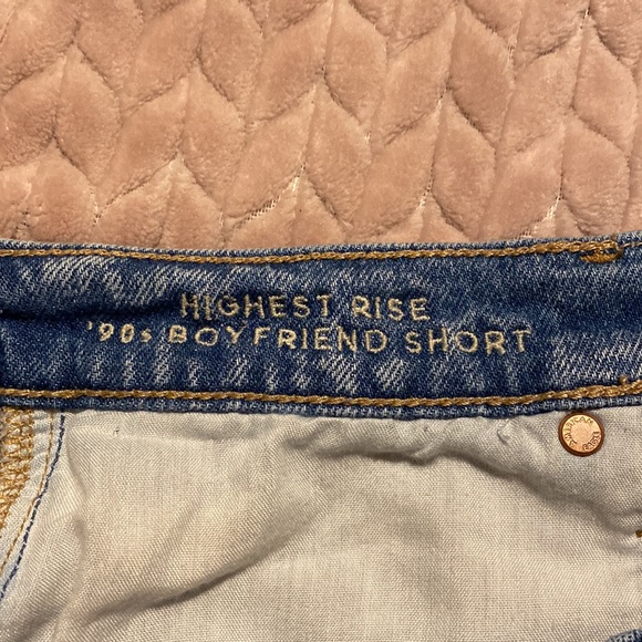 Highest Rise, 90s Boyfriend denim shorts - Picture 5 of 6